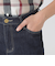 ライトデニムハイライズストレートパンツ