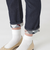ライトデニムハイライズストレートパンツ