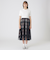 クレストブリッジチェックライトクロッシングチュールスカート