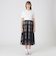 クレストブリッジチェックライトクロッシングチュールスカート