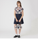 クレストブリッジチェックキャンバスボストンバッグ