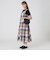 パーシャルクレストブリッジチェックPVCミニショルダー