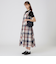 パーシャルクレストブリッジチェックPVCミニショルダー