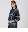 クレストブリッジチェックPVCウォレットショルダー