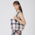 クレストブリッジチェックPVCトート