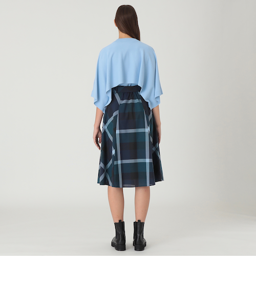BLUE LABEL CRESTBRIDGE ウール100%　フレアスカート36 BLUE LABEL CRESTBRIDGE ウール100% フレアスカート36 BLUE