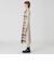 パーシャルクレストブリッジチェックドレス