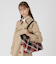 クレストブリッジチェックカルゼトートバッグ