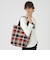 【一部店舗限定】クレストブリッジチェックリバーシブルトート