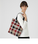 【一部店舗限定】クレストブリッジチェックリバーシブルトート