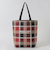【一部店舗限定】クレストブリッジチェックリバーシブルトート