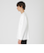 【BLACK lab.】エンボスシャドーチェックカットソー