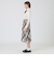 【店舗限定】クレストブリッジチェックサテンプリントスカート