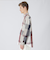 キュプラミックスオーガニックコットンクレストブリッジチェックシャツ