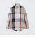 キュプラミックスオーガニックコットンクレストブリッジチェックシャツ