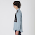 デニムライクパッチワークシャツ