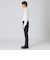 CARREMAN ウォッシャブルソリッドスラックス