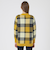 クレストブリッジチェックウーリージャカードカーディガン