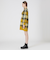 クレストブリッジチェックウーリージャカードドレス