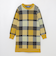 クレストブリッジチェックウーリージャカードドレス