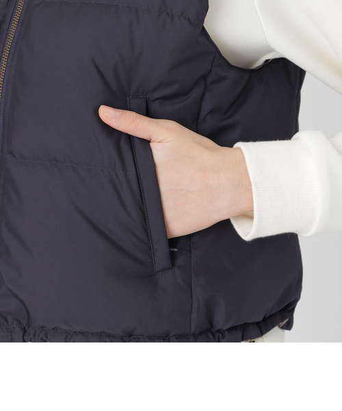 A810 希少スタッズ レミレリーフ　ダウンベスト　B'2nd 別注 REMI RELIEF レミレリーフ レザー 切替 デニム ダウンベスト