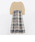 シフォンコンビドレス