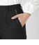 プレーンウォッシャブルテーパードパンツ