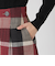 クレストブリッジチェックスラブプリペラキュロットパンツ