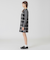 クレストブリッジチェックスラブプリペラミニドレス