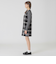 クレストブリッジチェックスラブプリペラミニドレス