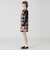 クレストブリッジチェックスラブプリペラミニドレス