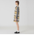 クレストブリッジチェックスラブプリペラミニドレス