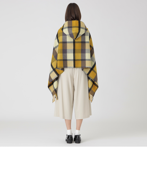 【美品】Blue label ポンチョ　赤チェック BURBERRY BLUE LABEL（ポンチョ）のフリマアイテム一覧