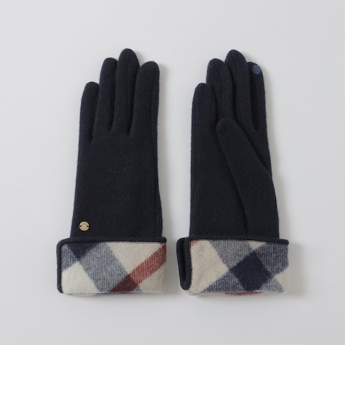 パーシャルクレストブリッジチェックグローブ パーシャルクレストブリッジチェックグローブ（ハット/キャップ