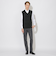 【WEB限定】シャドーチェックニットベスト