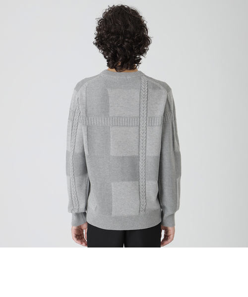 BLAMINK ニットジレ ダークグレー 専用 BLAMINK ニットジレ