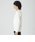 シャドーチェッククルーネックニット