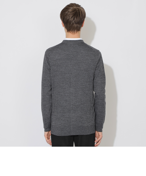 新品 Lブラックレーベル クレストブリッジ シャドーチェック ニットカーディガン WEB限定】シャドーチェックニットカーディガン｜ブルーレーベル