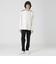 ショルダーチェックニットソー