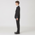 【一部店舗限定】Zegna ISLAND FLEECE ブラックシャドークレストブリッジチェックスーツ