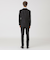 【一部店舗限定】Zegna ISLAND FLEECE ブラックシャドークレストブリッジチェックスーツ