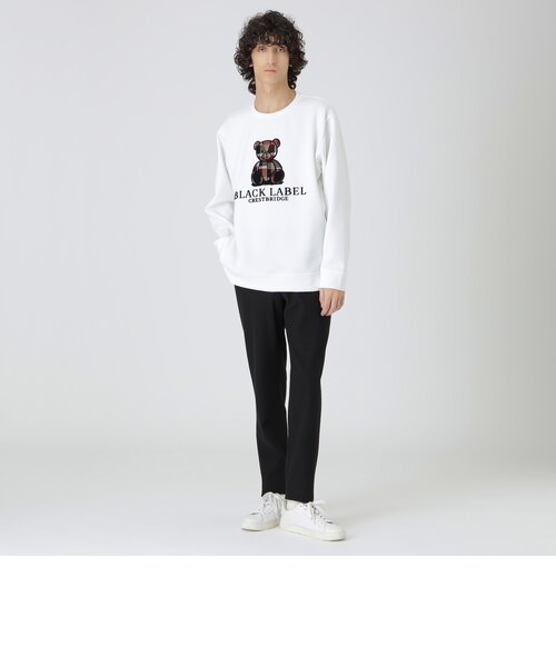 ハブラシベアースウェットシャツ　BLACK LABEL CRESTBRIDGE 一部店舗限定】ハブラシベアースウェットシャツ｜ブルーレーベル