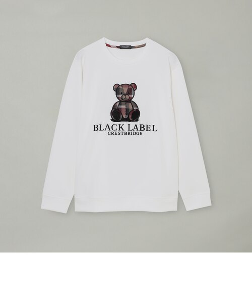 ハブラシベアースウェットシャツ　BLACK LABEL CRESTBRIDGE 一部店舗限定】ハブラシベアースウェットシャツ｜ブルーレーベル