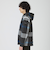 エアリークレストブリッジチェックパデッドパーカー