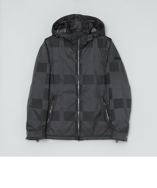 美品✨　バーバリーブラックレーベル　ピーコート　シャドーチェック　ジャガード　L ssol-shopping_2337952472455