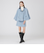 【取扱店舗限定】クレストブリッジチェックリバーポリウールケープコート