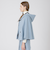 【取扱店舗限定】クレストブリッジチェックリバーポリウールケープコート