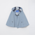 【取扱店舗限定】クレストブリッジチェックリバーポリウールケープコート