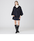 【取扱店舗限定】クレストブリッジチェックリバーポリウールケープコート
