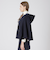 【取扱店舗限定】クレストブリッジチェックリバーポリウールケープコート
